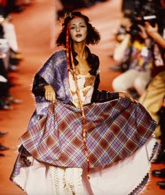Vivienne Westwood S/S1993 Hercules And Omphale Boucher Portrait 90s Print Corset