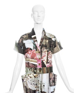 Vivienne Westwood salon printed ensemble ss 1992