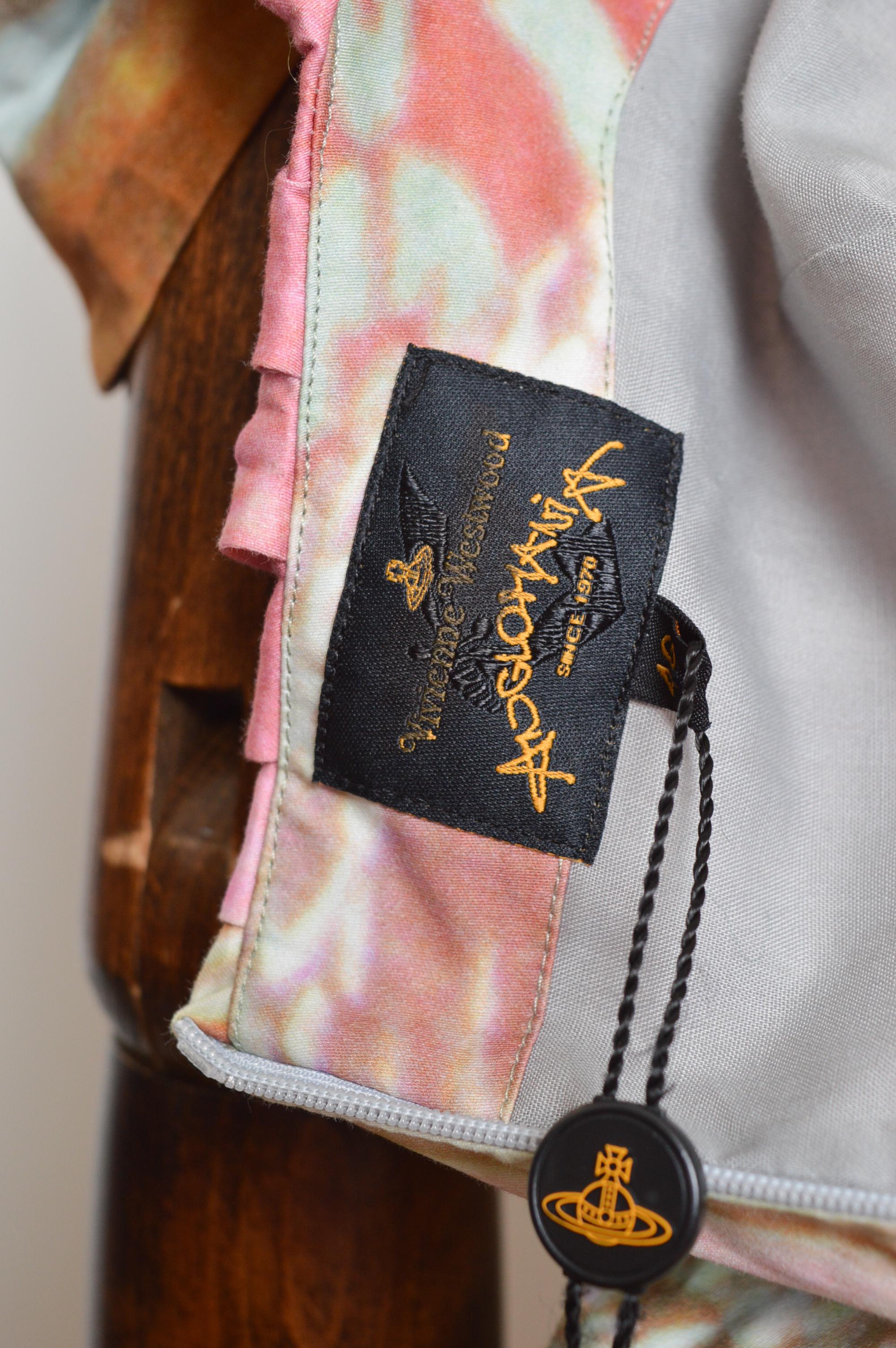 Vivienne Westwood Saloon print liberty Renaissance Cocktail Party dress For Sale 10