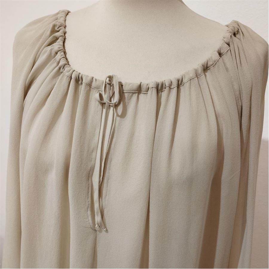 Brown Vivienne Westwood Silk blouse size 38