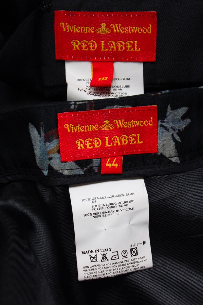 Vivienne Westwood Silk Floral Corset Skirt Ensemble, 2000s 4