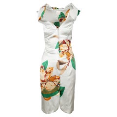 Vivienne Westwood Silk Floral Dress - '00s