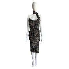 Vivienne Westwood Silk Paisley Corseted Dress