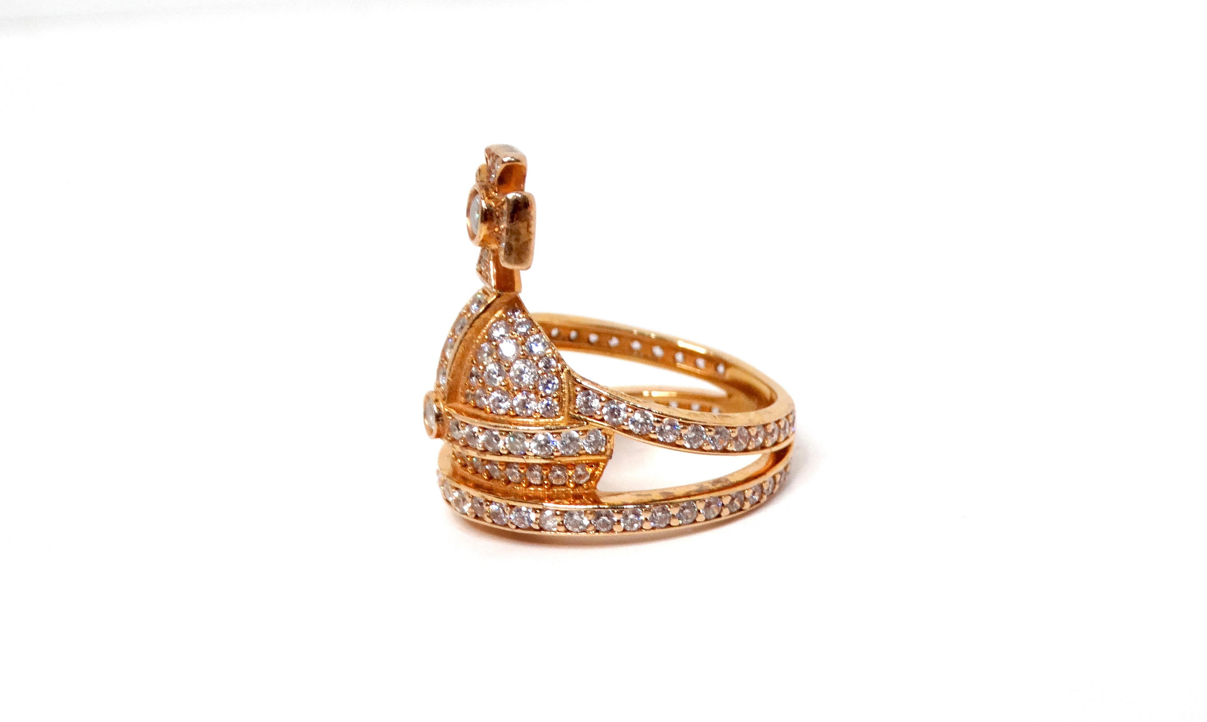 vivienne westwood ring gold