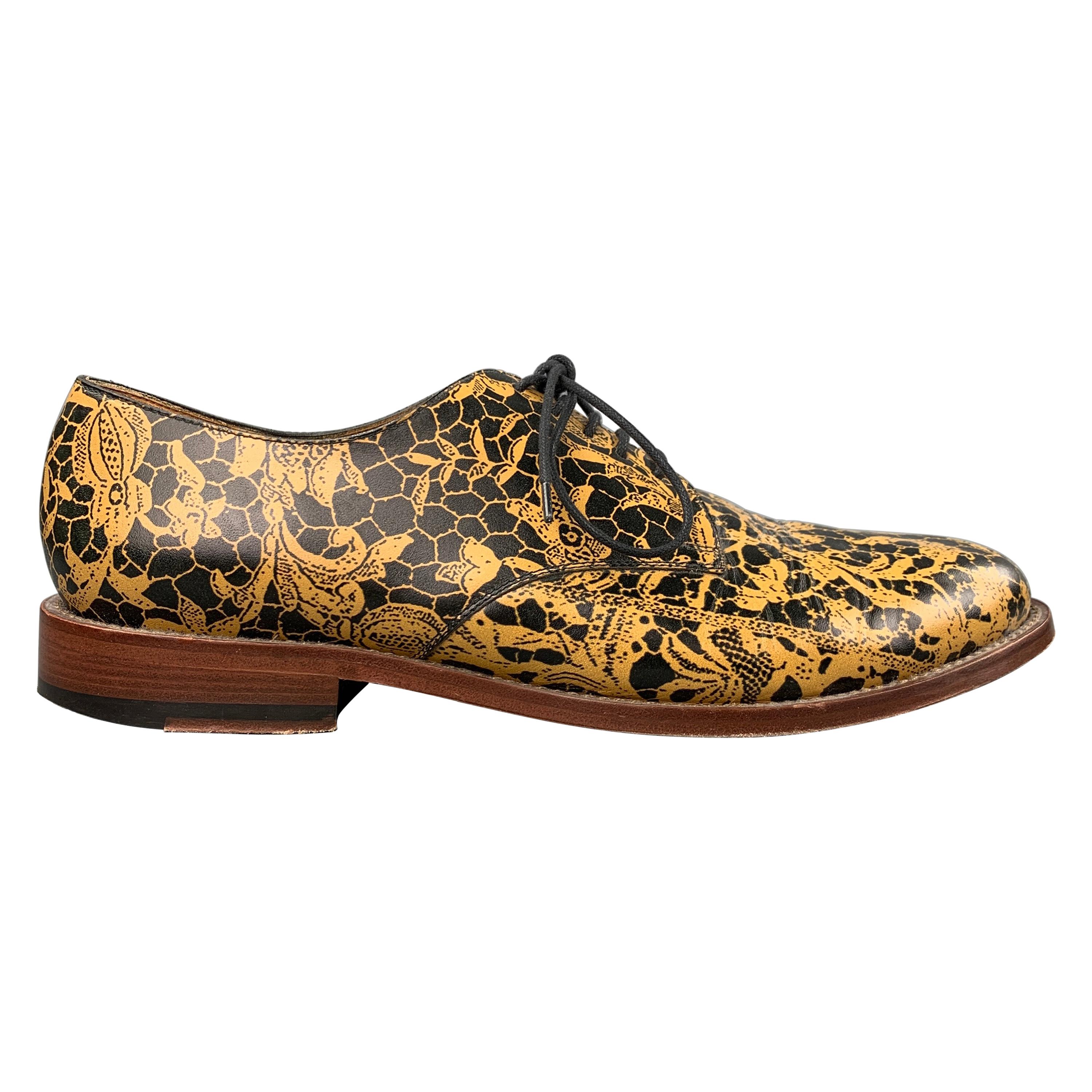 VIVIENNE WESTWOOD floral lace up shoes 37