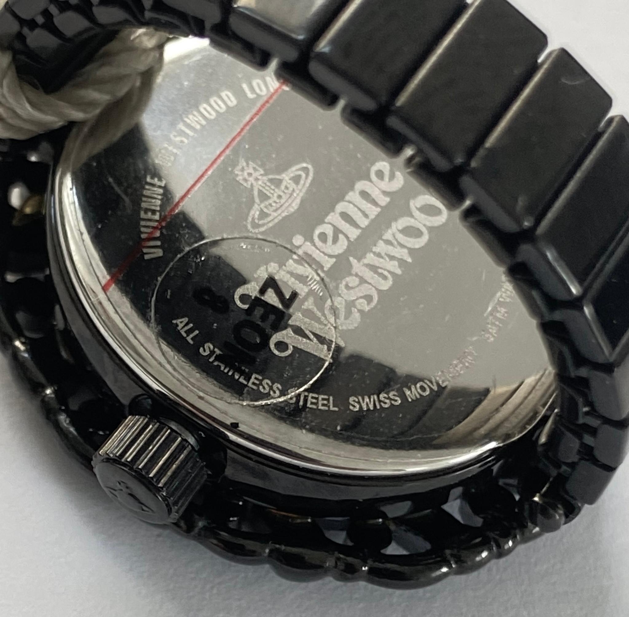 Vivienne Westwood Skull Watch Ring For Sale 1