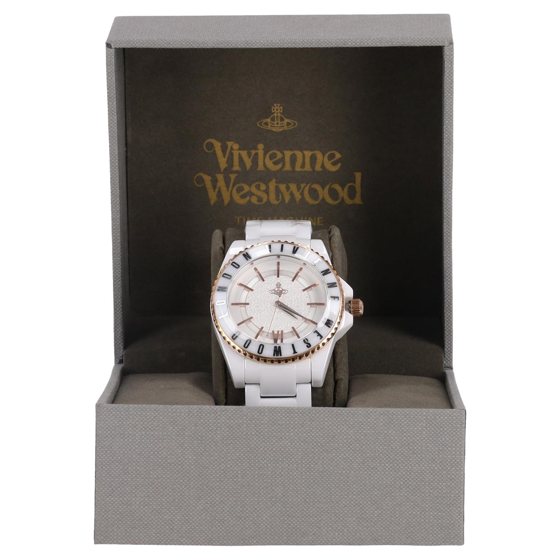 Vivienne Westwood Sloane Ceramic Watch en vente