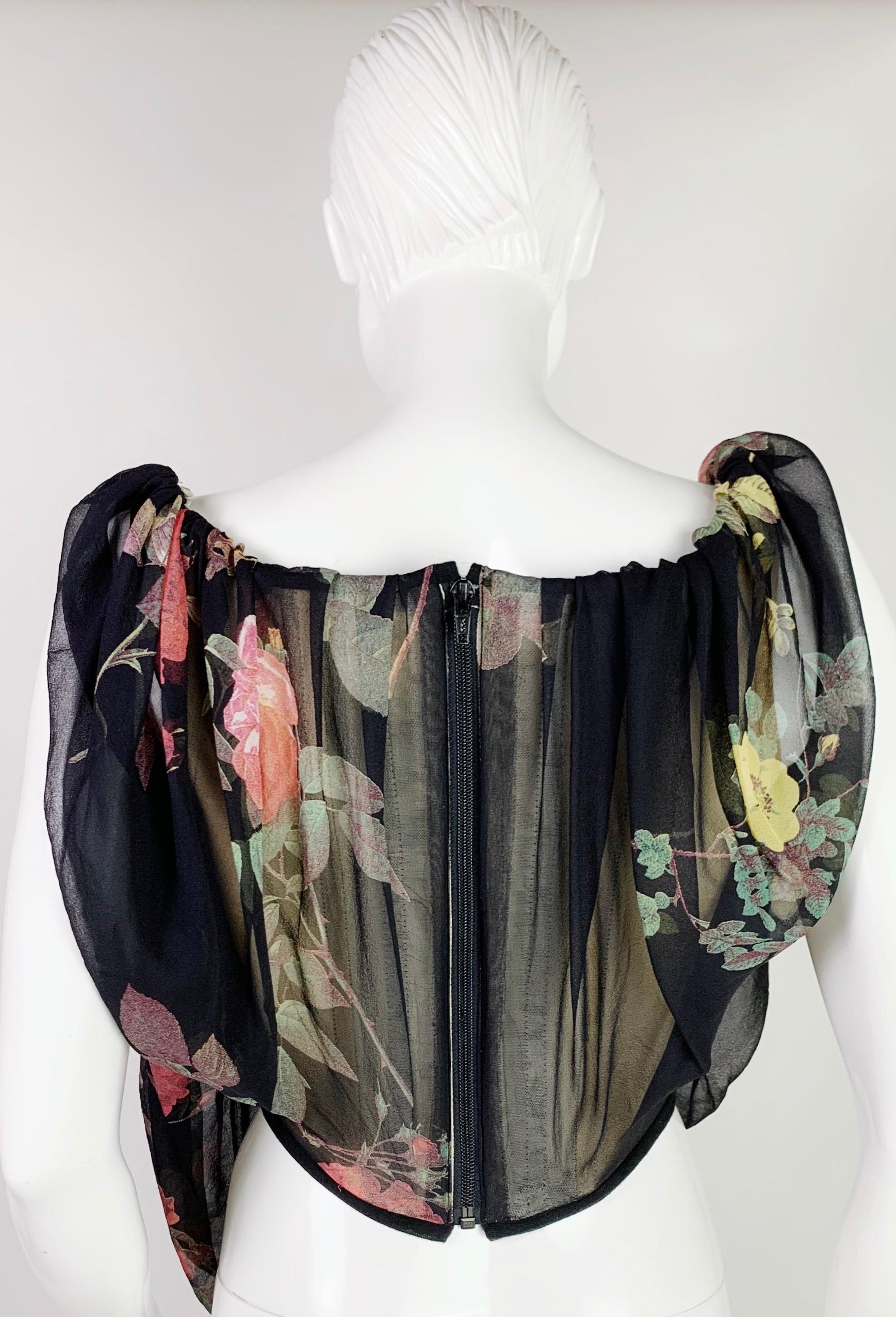 Vivienne Westwood Spring 1994 Café Society Corset In Good Condition For Sale In Prague, CZ