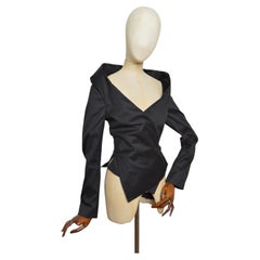 Vivienne Westwood Spring 2007 Structured Black Corset Style Jacket