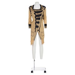 VIVIENNE WESTWOOD SS 05 Ikonische und seltene Trompe l'Oeil Jacquard-Strickjacke
