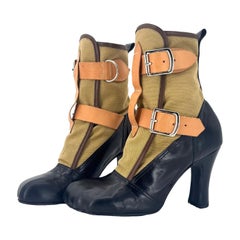 Vivienne Westwood SS 2006 Animal Toe Bondage Boots Nymphs Collection 7UK