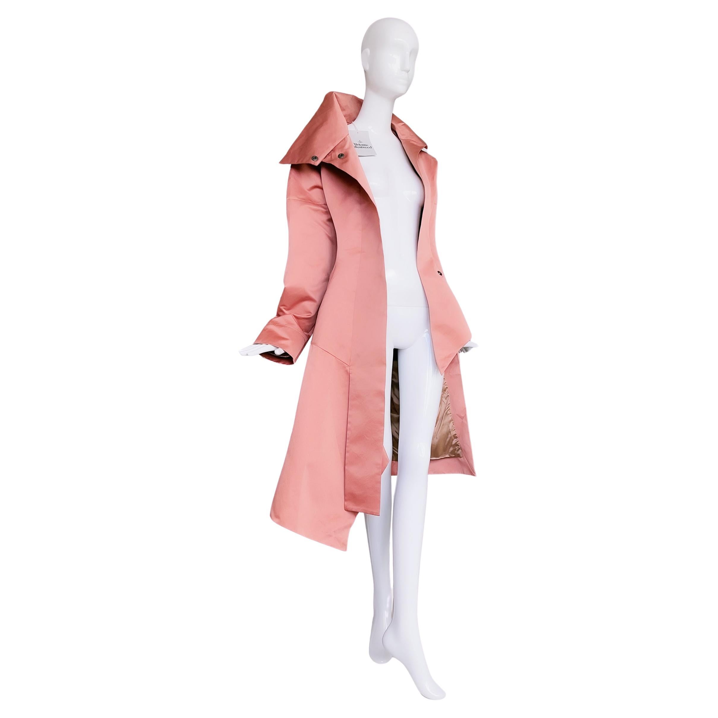 Vivienne Westwood SS 2021 BAT COAT Satin Jacket Oversize Damatic For Sale