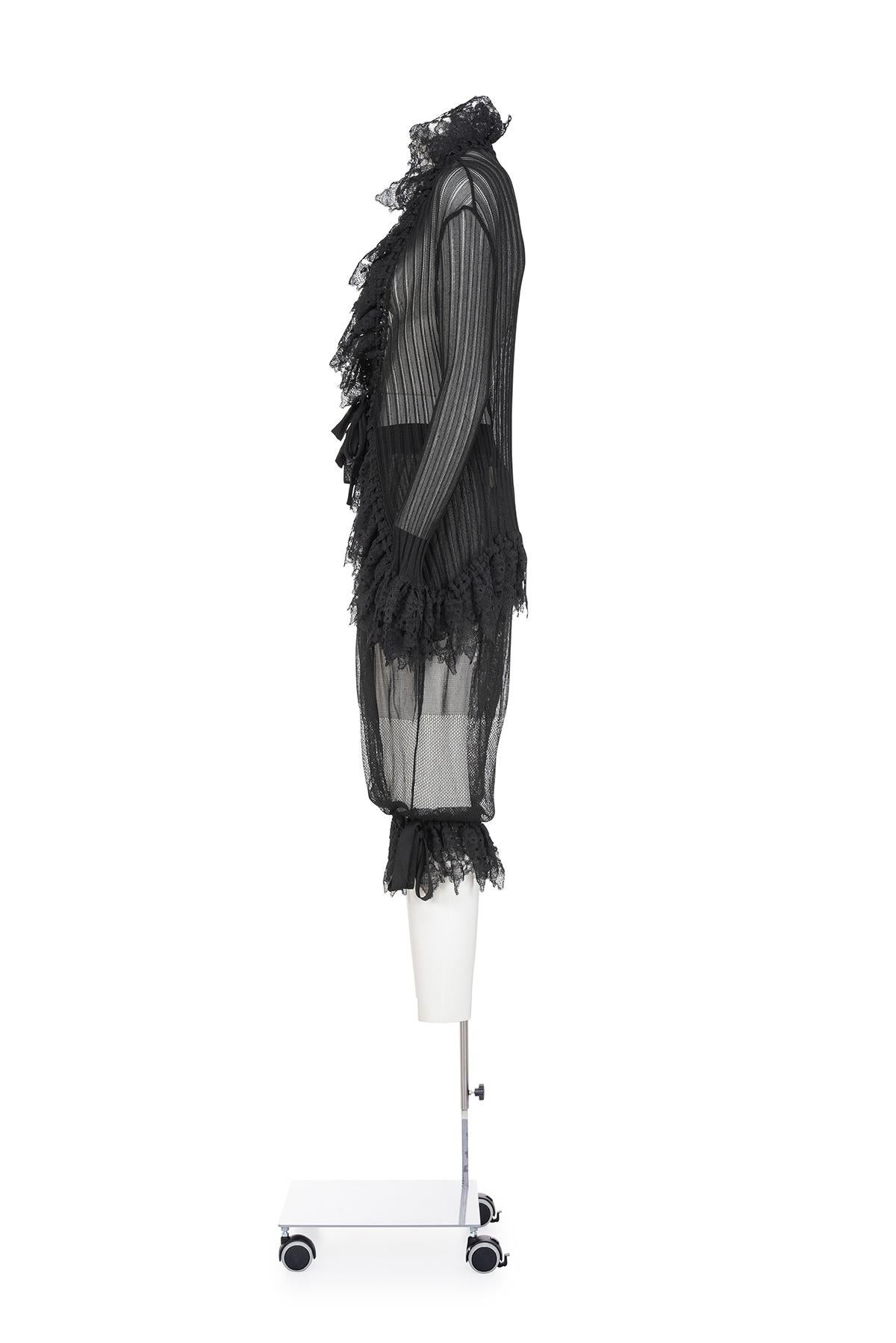 Iconic and rare Spring Summer 1996 lightweight knitted suit form Vivienne Westwood 