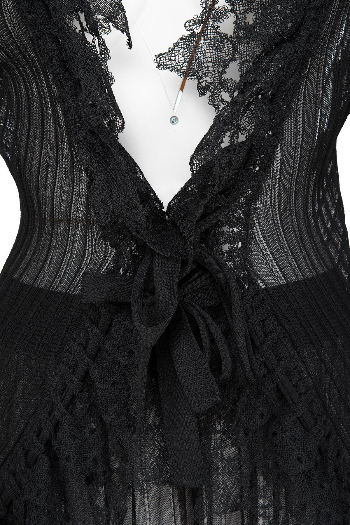 VIVIENNE WESTWOOD SS 96 Iconic and rare lightweight knitted suit in vendita 1