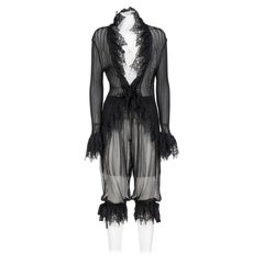 VIVIENNE WESTWOOD SS 96 Iconic and rare lightweight knitted suit