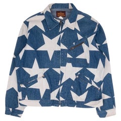 Vivienne Westwood SS1985 Mini-Crini Star Trucker Jacket