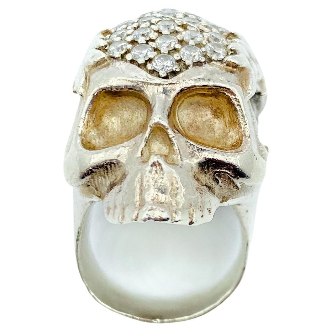 Vivienne Westwood Sterling Silver Skull Ring