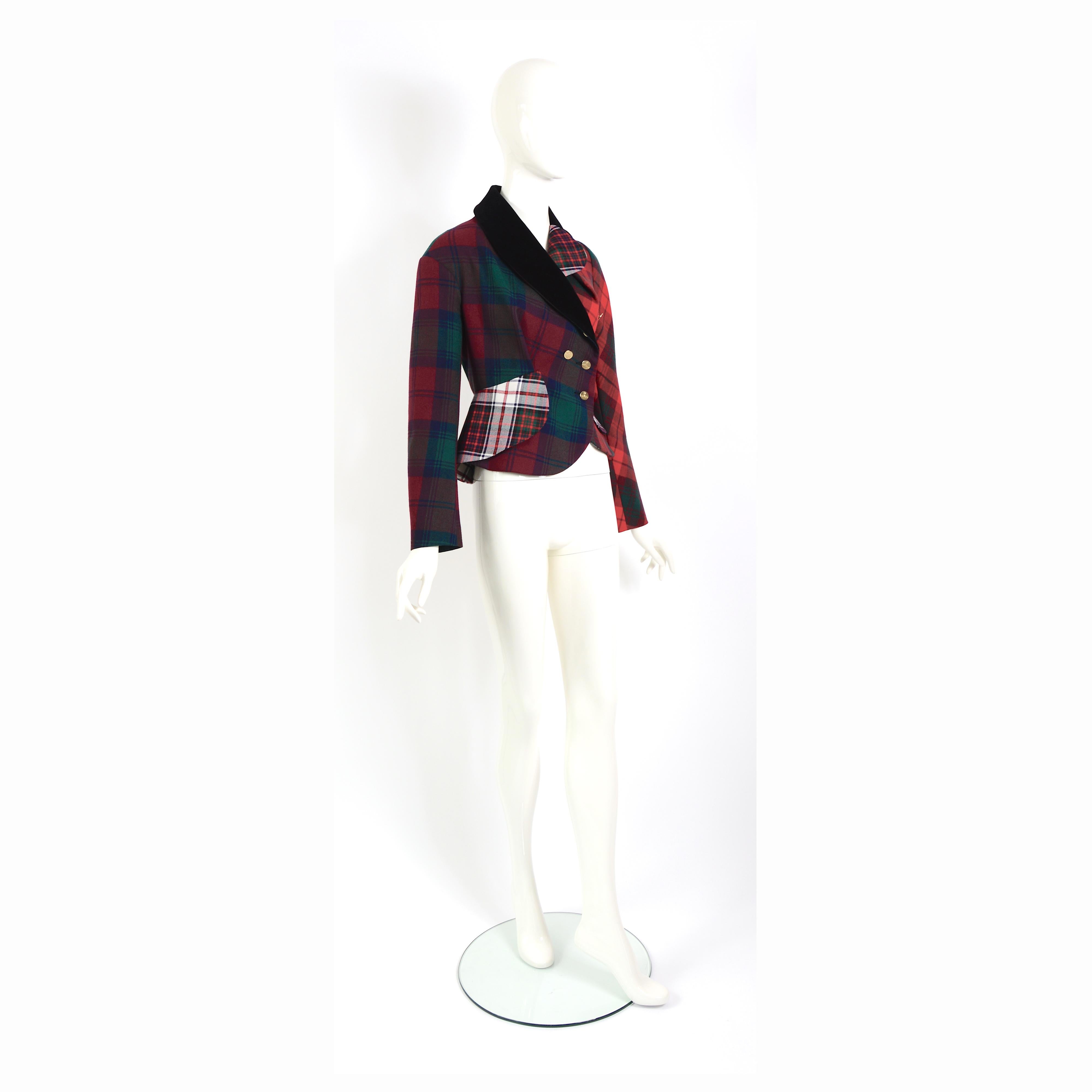 Vivienne Westwood “Storm in a Teacup” fall 1996 collection documented jacket 7