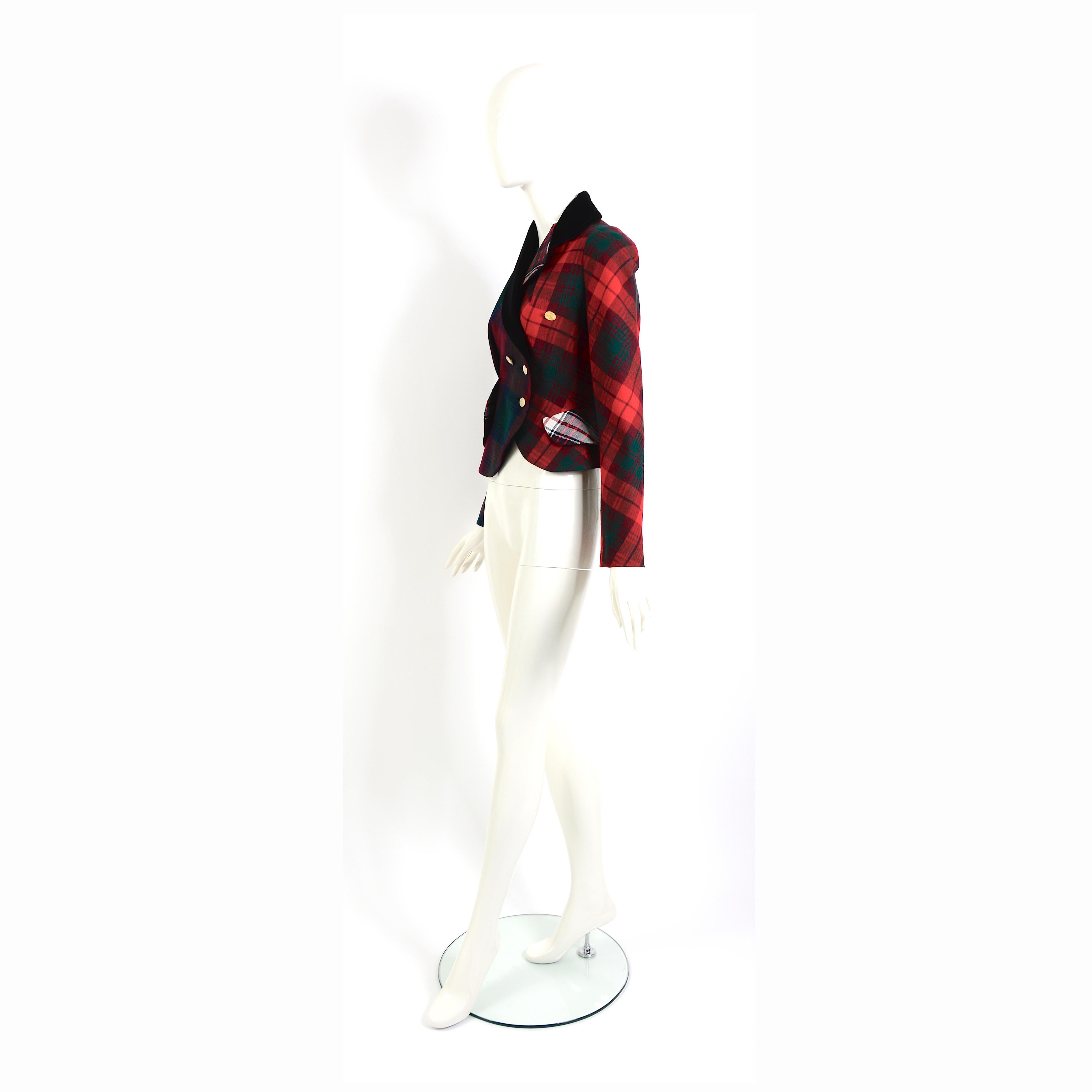 Women's Vivienne Westwood “Storm in a Teacup” fall 1996 collection documented jacket