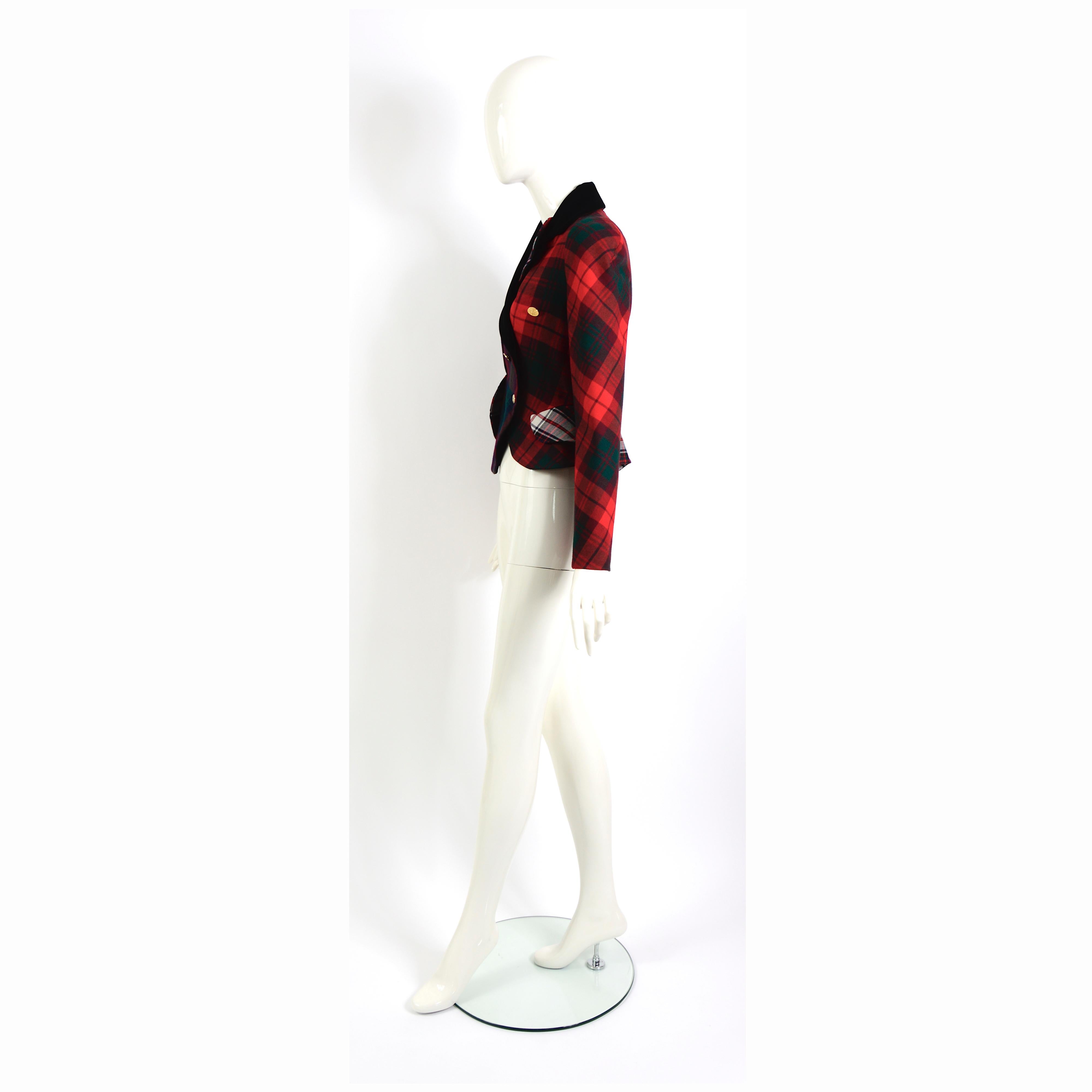 Vivienne Westwood “Storm in a Teacup” fall 1996 collection documented jacket 1