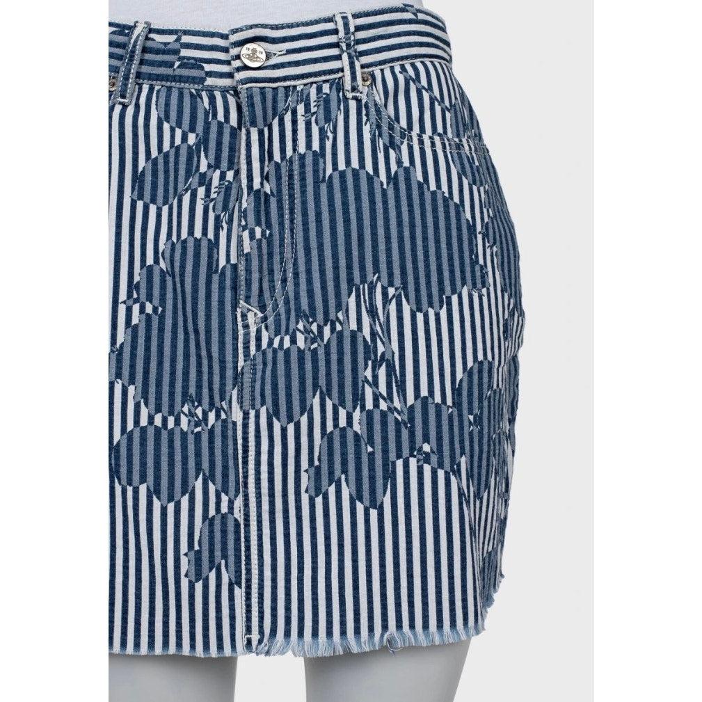 Gonna in cotone a righe Vivienne Westwood - Taglia S / W26 In condizioni ottime in vendita a Krakow, PL