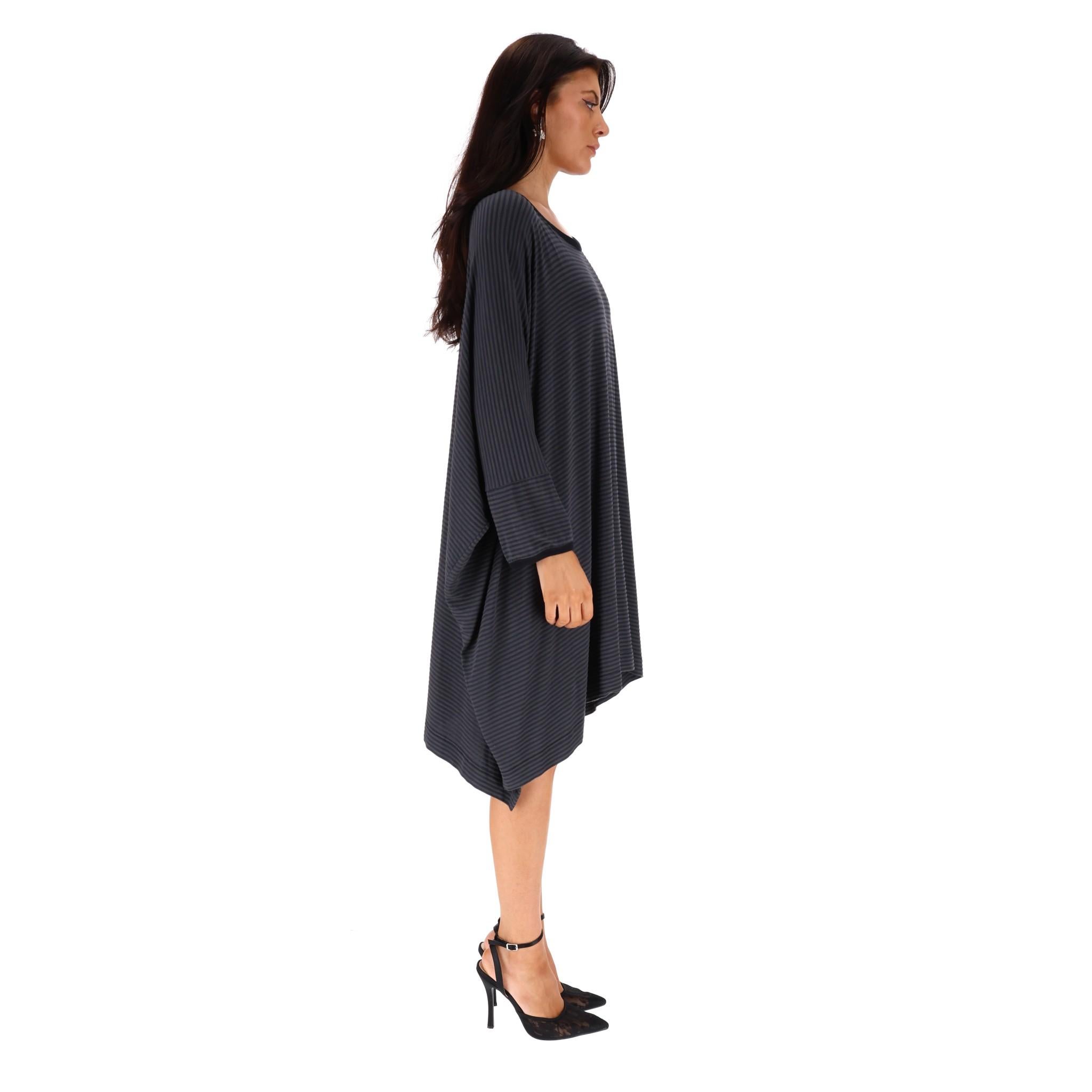 Black Vivienne Westwood Striped Tent Dress