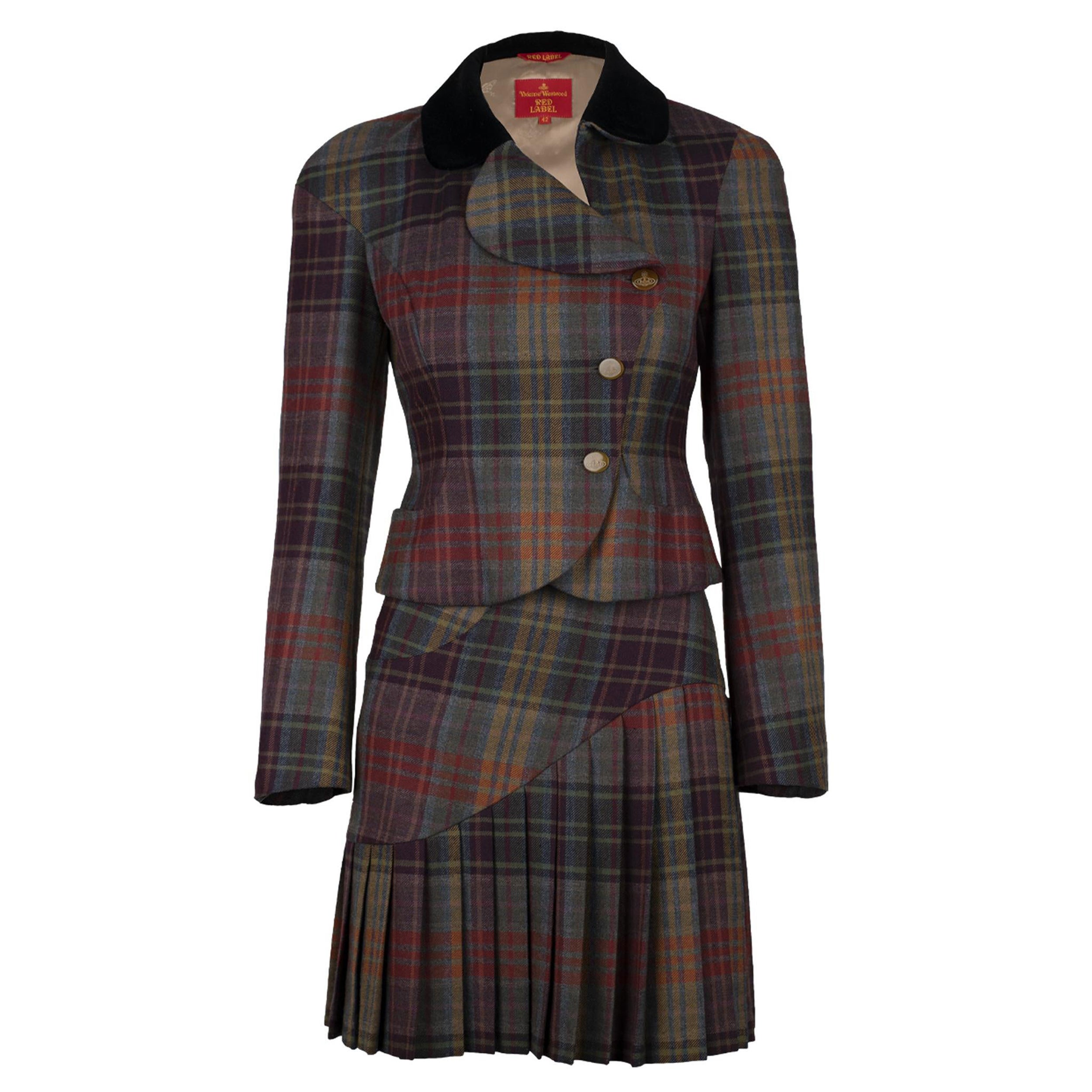 Vivienne Westwood Tartan Set - 
00s