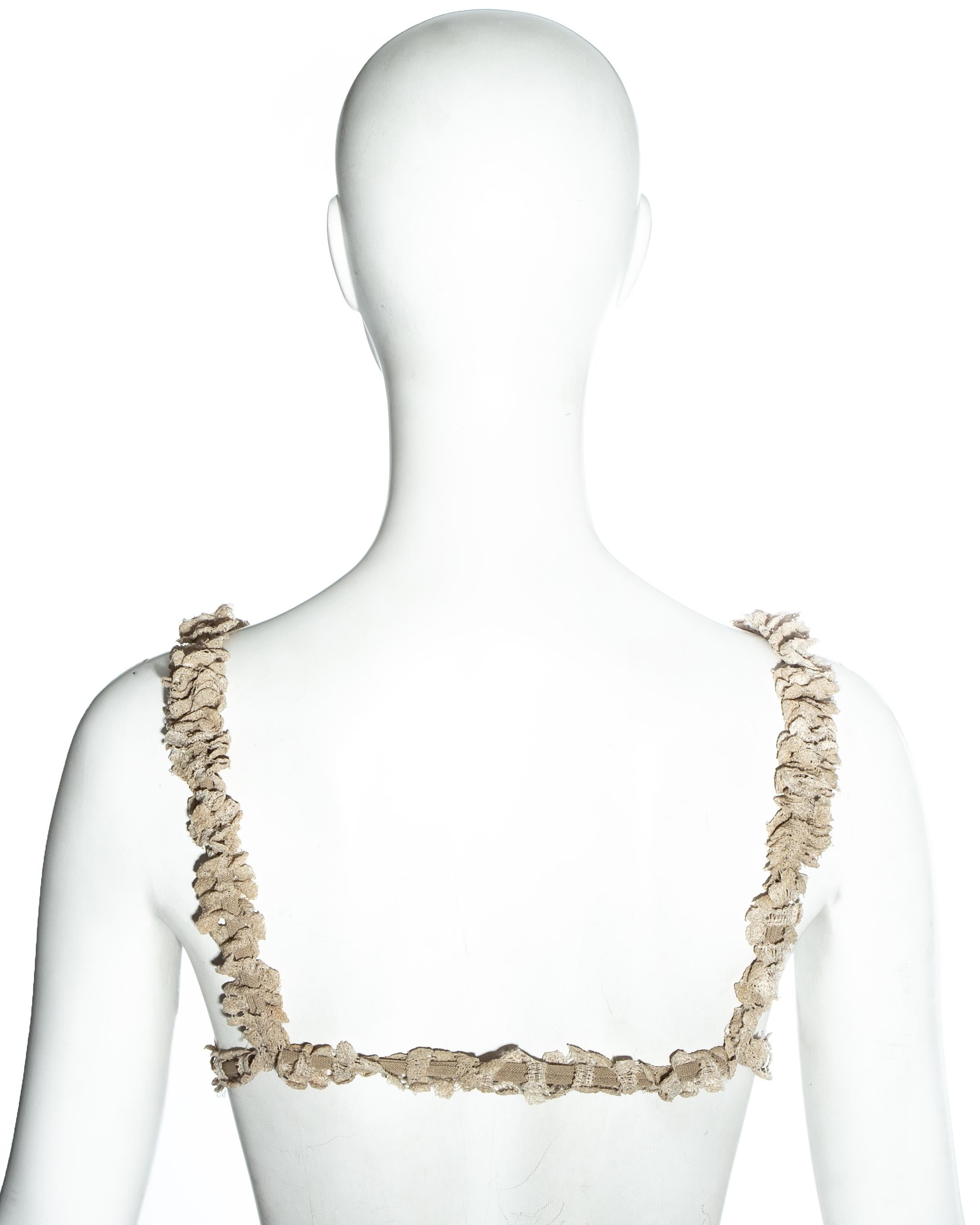 vivienne westwood rhinestone bra