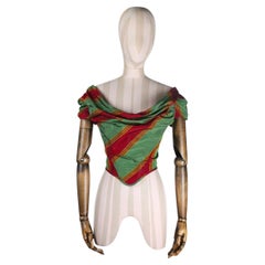 Vivienne Westwood Corset à rayures « Tied To The Mast » S/S 1998