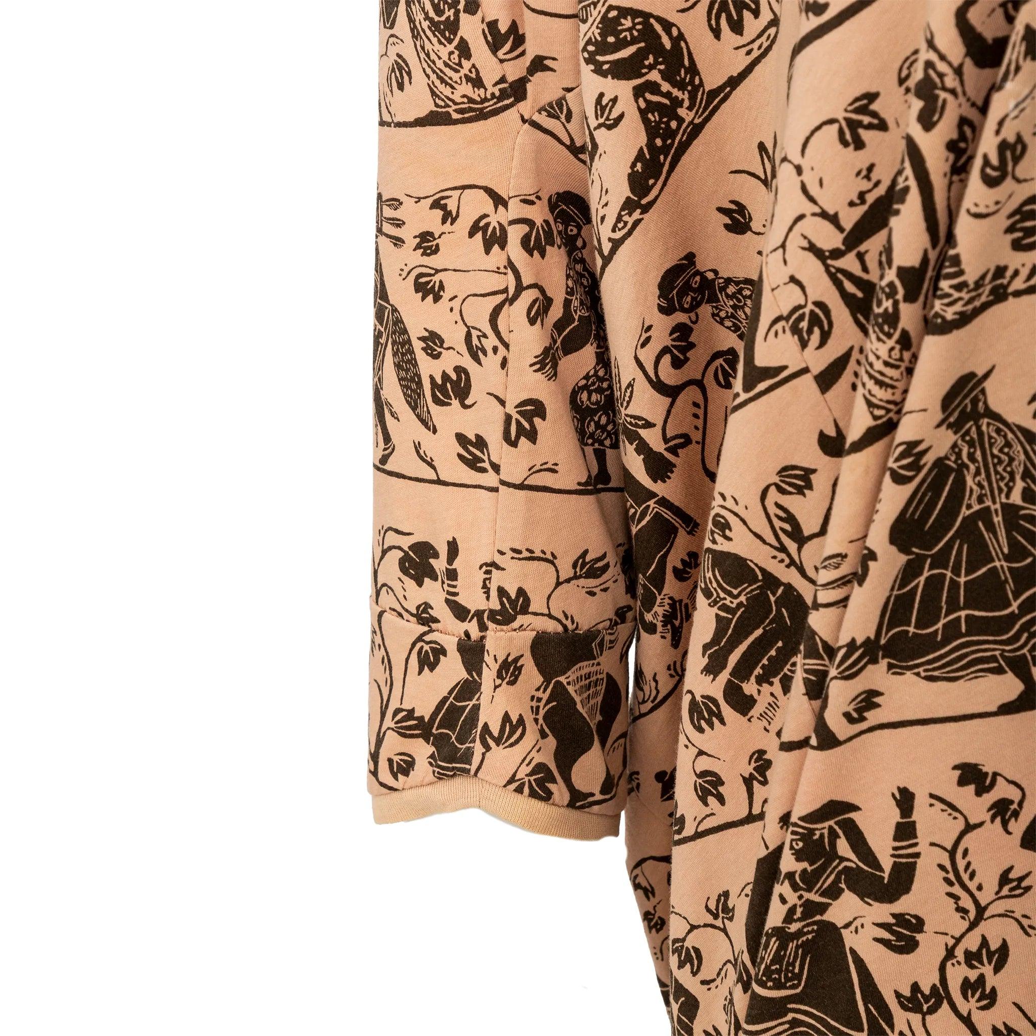 Robe longue à imprimé tribal de Vivienne Westwood - Années 10 Bon état - En vente à Milano, IT
