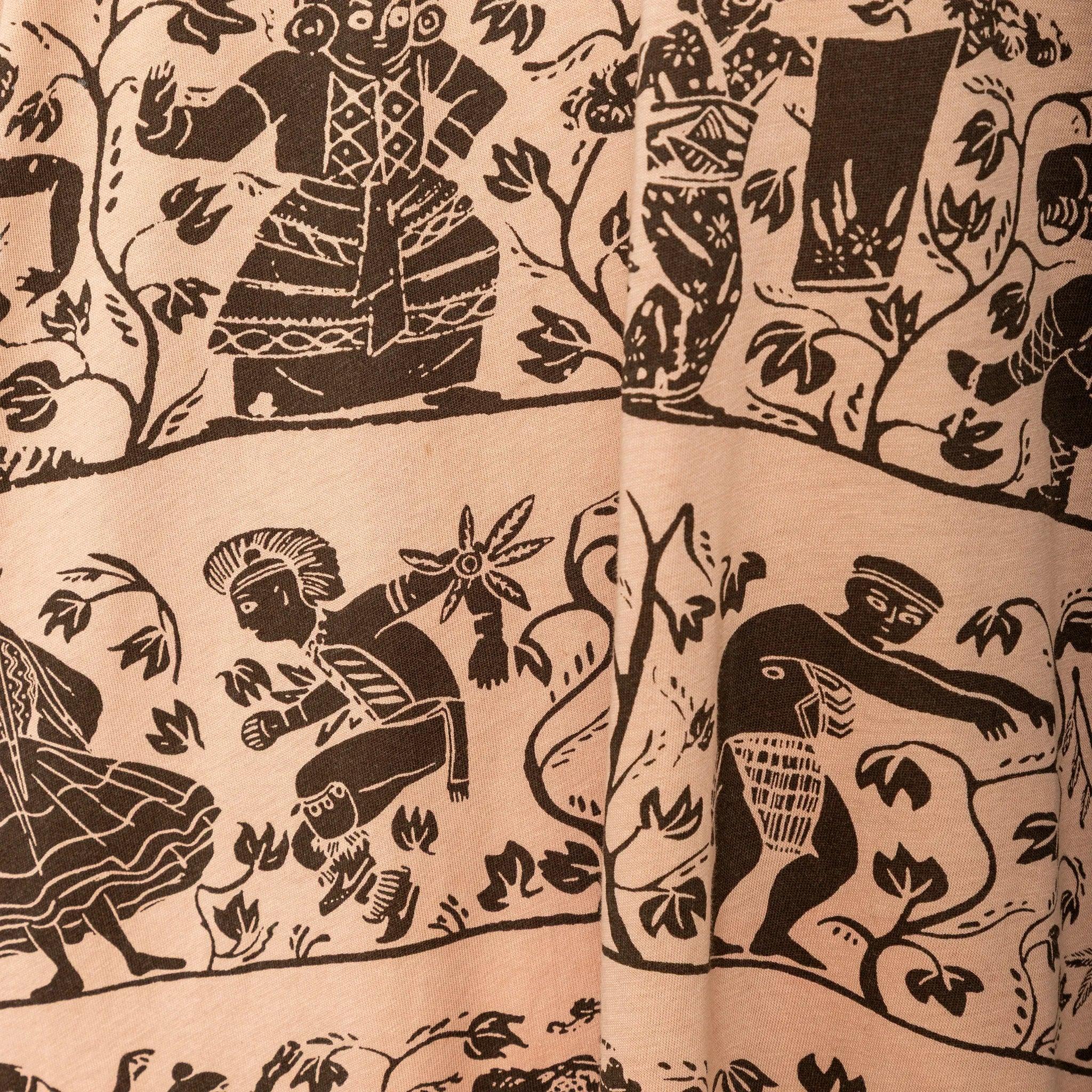 Robe longue à imprimé tribal de Vivienne Westwood - Années 10 en vente 1