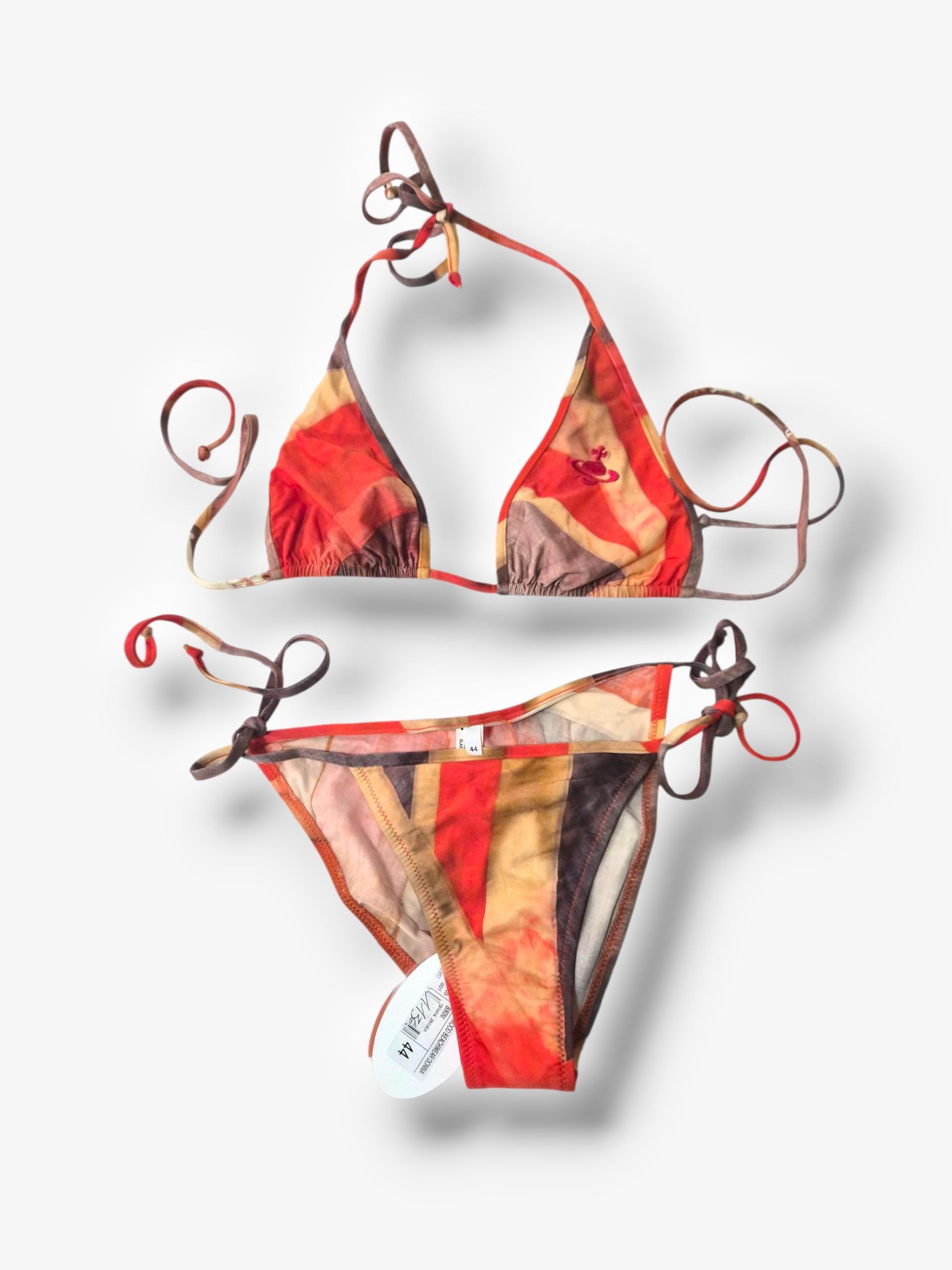 Bikini Union Jack di Vivienne Westwood, Deadstock circa 2012 In condizioni ottime in vendita a CAPELLE AAN DEN IJSSEL, ZH