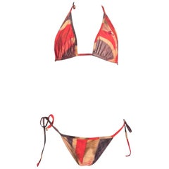 Vivienne Westwood Union Jack Bikini, Deadstock circa 2012