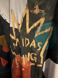 Vivienne Westwood Unisex "Midas King" Squiggle Dress - Size L/XL