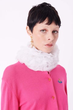 Vivienne Westwood Vintage 1994 Gold Label Pink Orb Cardigan