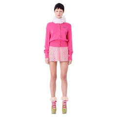 Vivienne Westwood Vintage 1994 Gold Label - Cardigan con orbite rosa