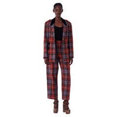 Vivienne westwood Vintage A/W 1991 Dressing Up Collection Tartan Suit