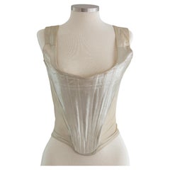 Vivienne Westwood Vintage F/W 1988 Time Machine Champagne Gold Corset