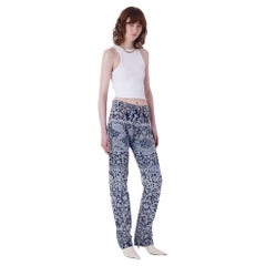 Vivienne Westwood Vintage F/W 1992 "Always On Camera" Lace Print Jeans