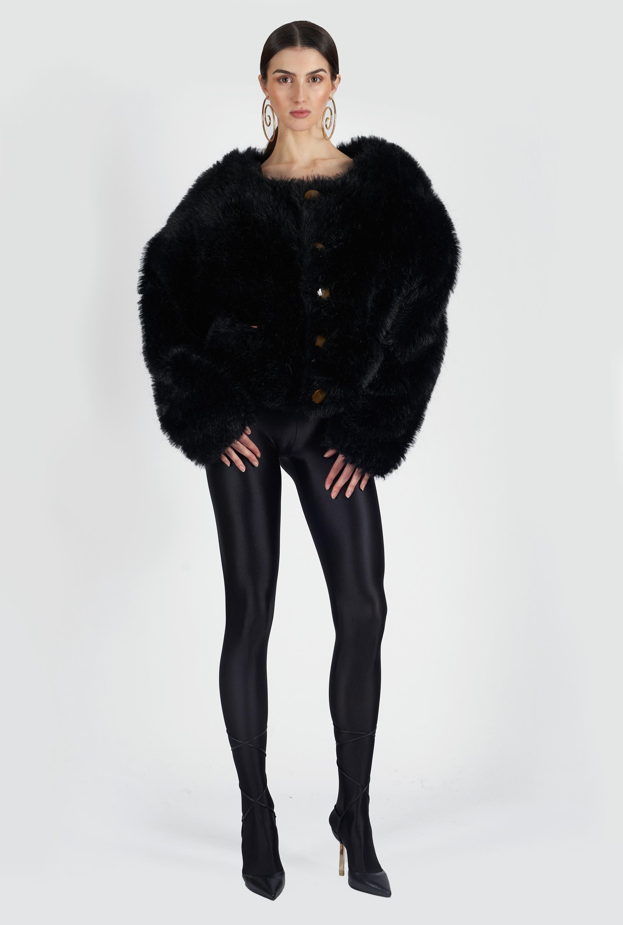 Women's Vivienne Westwood Vintage F/W 1992 Faux Fur Gorilla Jacket For Sale