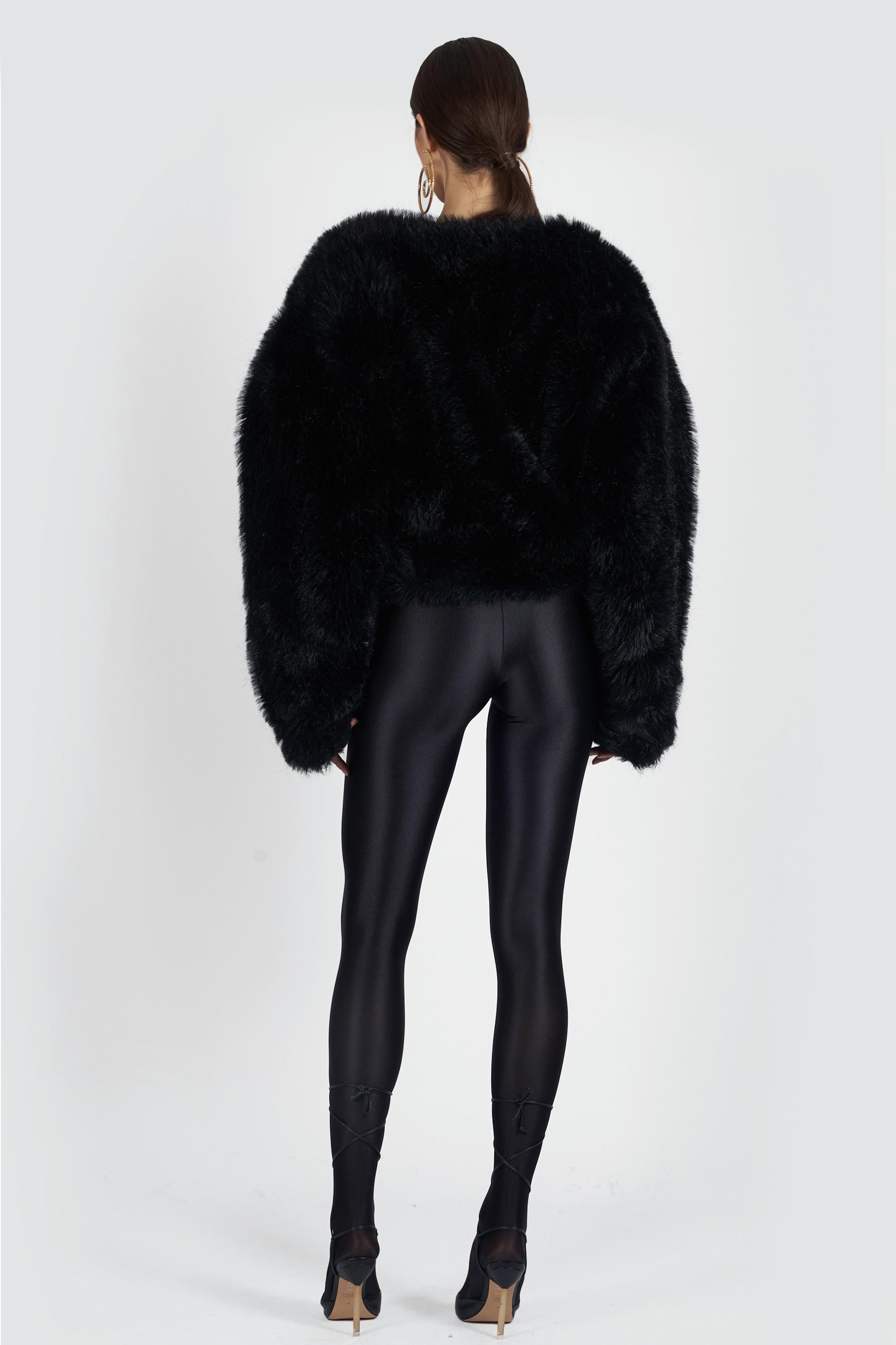 Vivienne Westwood Vintage F/W 1992 Faux Fur Gorilla Jacket In Excellent Condition For Sale In London, GB