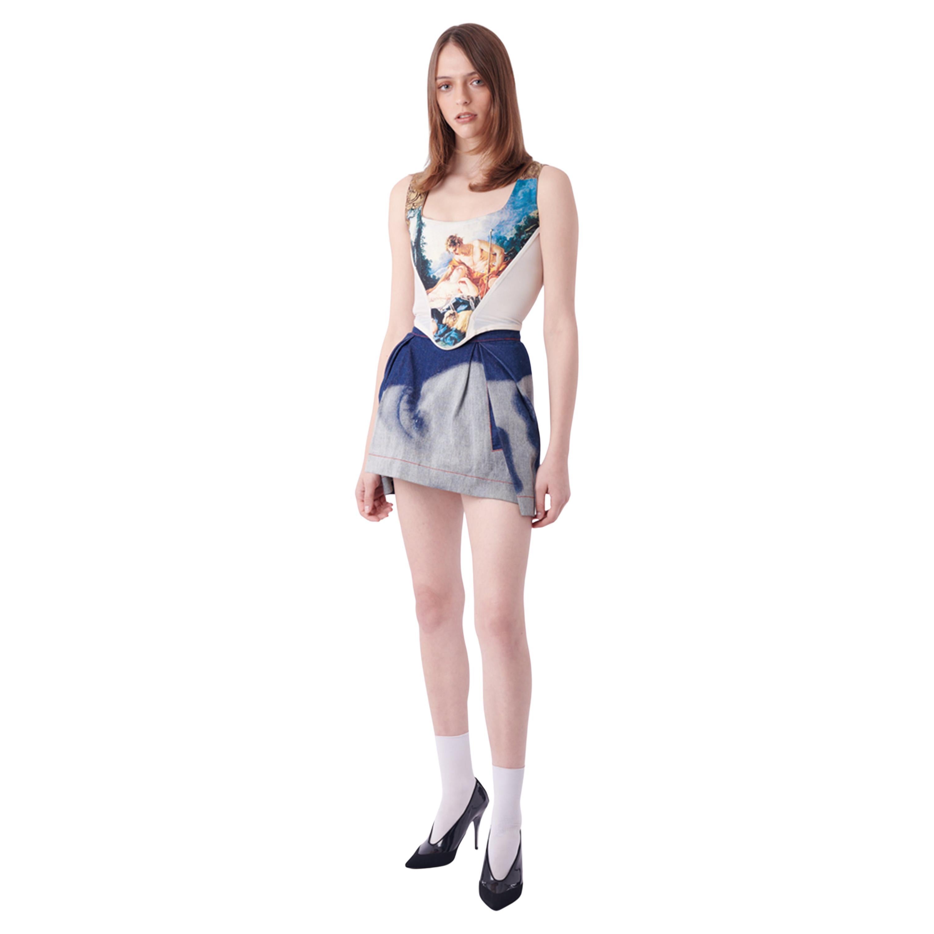 Vivienne Westwood Vintage F/W 1993 Runway Portrait Corset For Sale