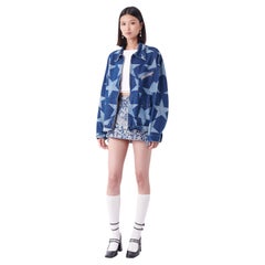 Vivienne Westwood Vintage P/E 1985/86 Giacca in denim con mini crini a stella