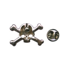 Vivienne Westwood - Vintage ‘Skull & Crossbones’ Brooch - Gold Metal - c.2000