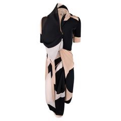 Vivienne Westwood Vintage SS 1999 - Robe portefeuille asymétrique en soie à pois M
