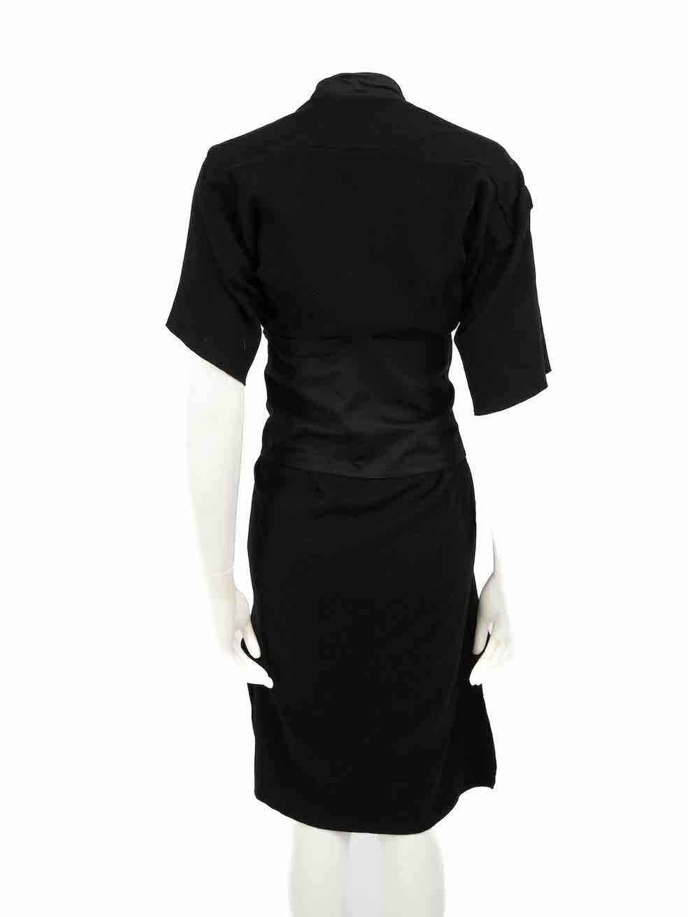 Vivienne Westwood Vivienne West Wood Anglomania Black Corset T-shirt Dress XS  In Good Condition For Sale In London, GB
