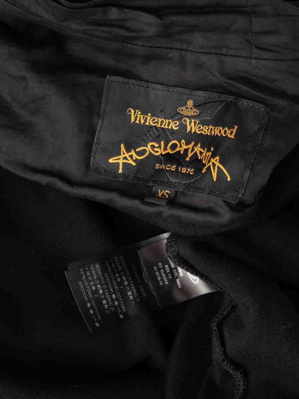 Women's Vivienne Westwood Vivienne West Wood Anglomania Black Corset T-shirt Dress XS  For Sale