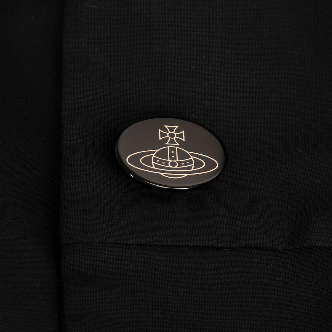 Vivienne Westwood Vivienne Westwood Anglomania Black Wool Blazer Size S In Good Condition For Sale In London, GB