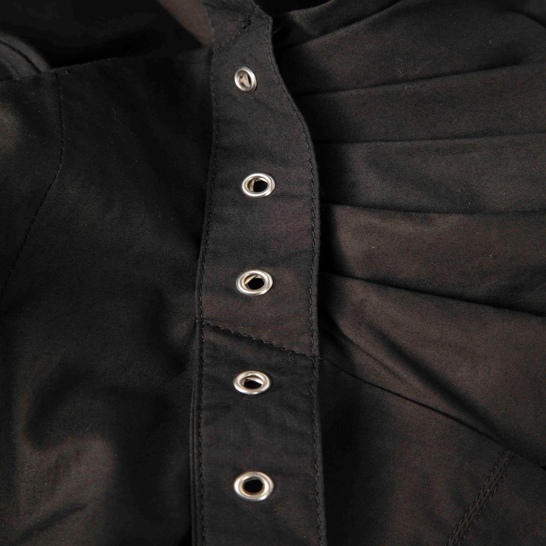 Vivienne Westwood Vivienne Westwood Red Label Black Corset Midi Dress Size L In Good Condition For Sale In London, GB