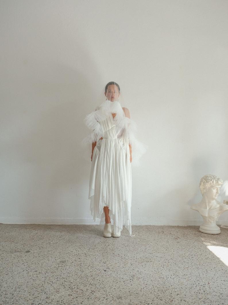 Vivienne Westwood white label Bridal Corset Wedding Dress Bridal Corset Dress Bon état - En vente à Berlin, DE